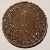 NETHERLANDS - 1 Cent 1906 - 1 Centavos