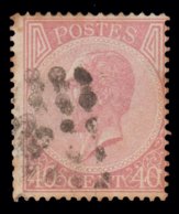 COB 20 - Obl. Losange De Points - Bureau N° 50 (BOUWEL) Papier Epais - 1849-1865 Medallones (Otros)