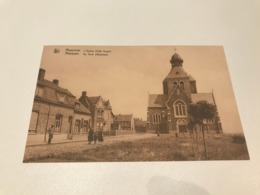 Mesen - MESSINES - L'Eglise (côté Ouest) - De Kerk (Westkant) - Edit. Bossaert - Messines - Mesen