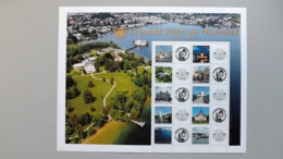 UNO-Wien 993/1002 KB/sheet **/mnh, 35 J. Teilnahme Der UNPA An Der Briefmarkenausstellung In Gmunden Am Traunsee - Nuovi