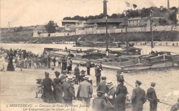 Thème.  Métier.   Pêche A La Ligne :   77    Montereau    Concours De Pêche.      ( Coin écorné Voir Scan) - Pêche