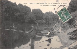 Thème.  Métier.   Pêche A La Ligne :   92      Levallois-Perret      (Voir Scan) - Visvangst