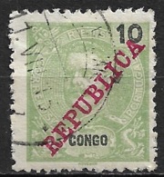 Portuguese Congo – 1911 King Carlos Overprinted REPUBLICA - Congo Portugais