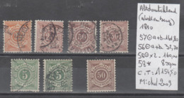 TIMBRES D ALLEMAGNE NEUF + OBLITEREES (WURTTEMBERG) 1890 Nr VOIR SUR PAPIER AVEC TIMBRES COTE 1154.50 € - Sonstige & Ohne Zuordnung