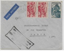 GUINEE - 1939 - ENVELOPPE Par AVION De CONAKRY "2° SALON DE LA FRANCE D'OUTREMER" => PARIS - Cartas