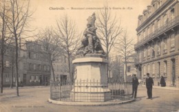 CPA 08 CHARLEVILLE MONUMENT COMMEMORATIF DE LA GUERRE DE 1870 - Charleville