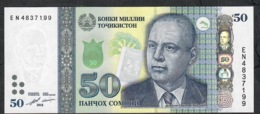 TAJIKISTAN NLP 50 SOMONI 2018 UNC. - Tajikistan