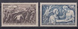 France 1941 Yvert#497-498 Mint Hinged (avec Charnieres) - Neufs