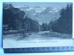 CPA SUISSE - Ormont Dessus - La Grande Eau Et Les Diablerets - Ormont-Dessus 