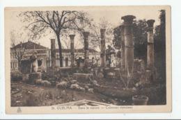 CPA ALG- GUELMA - DANS LE SQUARE - COLONNES ROMAINES - Guelma