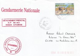 Tchad 1994 Ndjamena Operation Epervier Gendarmerie Military Cover - Militaria