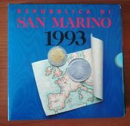 SAN MARINO - NUMISMATICA - Anno 1993 - Divisionale 16 Secoli Di Storia - Tiratura 35.000 - San Marino