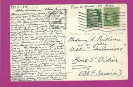 FRANCE Lettre TYPE CERES GANDON Obl LILLE - 1921-1960: Période Moderne