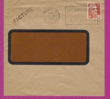 FRANCE Lettre TYPE MARIANNE DE GANDON Obl PARIS 119 - 1921-1960: Periodo Moderno
