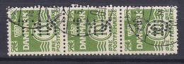 Denmark Perfin Perforé Lochung (N32) 'NKT' Nordisk Kabel- Og Traadfabriker, København 3-Stripe (2 Scans) - Abarten Und Kuriositäten