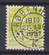 Denmark Perfin Perforé Lochung (Ø08) 'Ø.K.' Det Østasiatiske Kompagni East Asiatic Company Wellenlinien Stamp (2 Scans) - Errors, Freaks & Oddities (EFO)