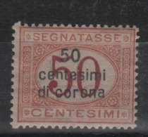 1922 Occupazione Dalmazia Segnatasse MLH - Dalmatie