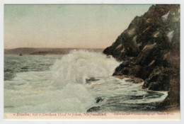 NEWFOUNDLAND   "BREAKING  SEA " NORTHERN  HEAD  ST. JOHNS       2 SCAN   (NUOVA) - St. John's