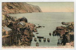 NEWFOUNDLAND   LOGY  BAY  A  RUGGED  FISHING VILLAGE  NEAR ST. JOHNS       2 SCAN   (NUOVA) - St. John's