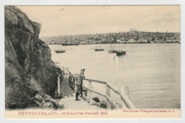 NEWFOUNDLAND  ST. JOHNS  FROM  SOUTHSIDE  HILL       2 SCAN   (NUOVA) - St. John's