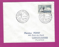 FRANCE Lettre  Obl De CLERMONT FERRAND 1960 - 1921-1960: Modern Period