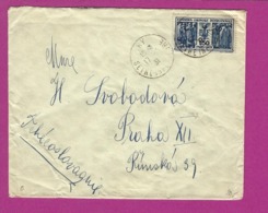 FRANCE Lettre De RY SEINE MARITIME Avec 274 EXPOSITION COLONIALE DE PARIS 1931 Pour La TCHECOSLOVAQUIE - 1921-1960: Periodo Moderno