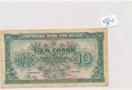 Numismatique -B3706 -TIEN FRANK 1943 Belgique  ( Catégorie,  Nature état ... Scans)-Envoi Gratuit - Other & Unclassified