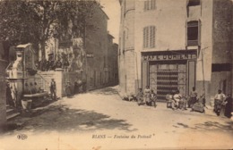 Var, Rians, Fontaine Du Posteuil, Café       (bon Etat) - Rians