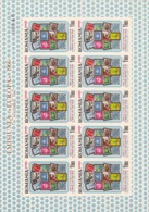 Romania Spain Exile  EUROPA CEPT 1966 MINISHEET IMPERFORATED. MNH, ** OG. - 1966