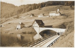 INNERTHAL → Gasthaus Stausee Neu-Innertal Wäggital (Stempel Gasthaus Stausee) Anno 1934 - Innerthal