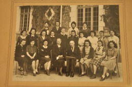 Photo Scolaire Versailles Lycée De Jeunes Filles 1941 1942,Tourte Et Petitin. - Anonyme Personen