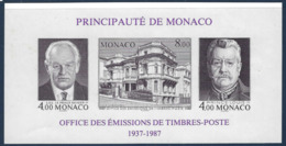 Monaco 1987 Bloc Feuillet Non Dentelé N°39a**  TTB - Blocs