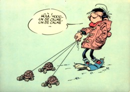 Bande Dessinée Fantaisie Gaston Lagaffe "Hola Hooo On Se Calme..." - Comics