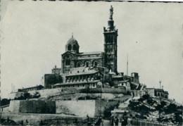 Marseille CPA CPSM 13 Bouches Du Rhône Notre Dame De La Garde Ed La Cigogne - Notre-Dame De La Garde, Ascenseur