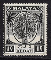 Malaysia - Kedah, 1950, SG 76, Mint Hinged - Kedah