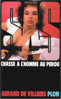 Chasse à L'Homme Au Pérou-Gérard De Villiers- 1985--BE/TBE - SAS