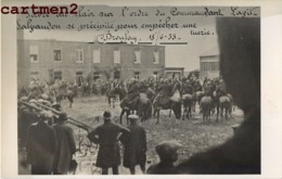 CARTE PHOTO : BRAY-SUR-SOMME FERME DE BRONFAY VENTE SALVADON PAYSANS BRETONS EVENEMENT POLITIQUE GUERRE - Bray Sur Somme