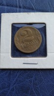 Yugoslavia Serbia 2 Dinara 1938. Mala Kruna 12MM Small Crown - Jugoslawien