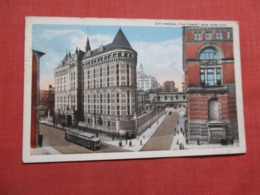 City Prison  The Tombs  NY City  Stamp Peeled Off Back       Ref 3620 - Bagne & Bagnards