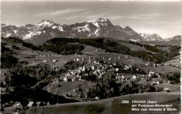 Trogen (App.) Mit Pestalozzi-Kinderdorf - Blick Zum Altmann & Säntis (13525) * 4. 6. 1957 - Trogen