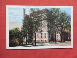 Hospital Of The Good Shepherd  New York > Syracuse    Ref 3620 - Syracuse