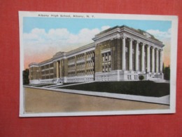 High School   Albany New York     Ref 3620 - Albany