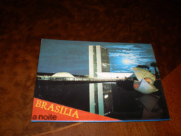 Brasilia A Noite 12 Postcards Set - Brasilia