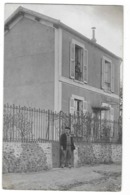 VILLENEUVE SAINT GEORGES (94) Carte Photo Rue Habitation Animation - Villeneuve Saint Georges