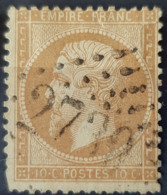 FRANCE 1862 - Canceled - YT 21 - 10c - 1862 Napoleon III