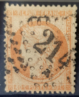 FRANCE 1870 - Canceled - YT 38 - 40c - 1870 Siège De Paris