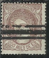 SPAIN ESPAÑA SPAGNA 1870 DUKE DE LA TORRE REGENCY 200m USED USATO OBLITERE' - Gebraucht