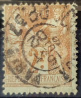 FRANCE 1900 - Canceled - YT 105 - 2F - 1898-1900 Sage (Type III)