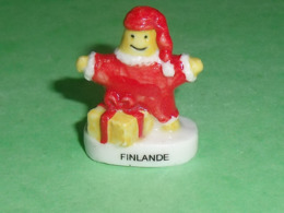 Fèves / Fève / Pays / Région : Finlande , Père Noël , étoile  T8 - Länder