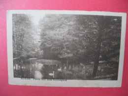 Carte    Allemagne  Moers    Partie Aus Dem Schlospark   1921    Parc Jardin - Moers